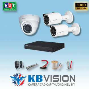 Trọn bộ 3 camera IP KBVision