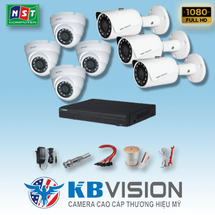 Trọn bộ 7 camera IP KBVision